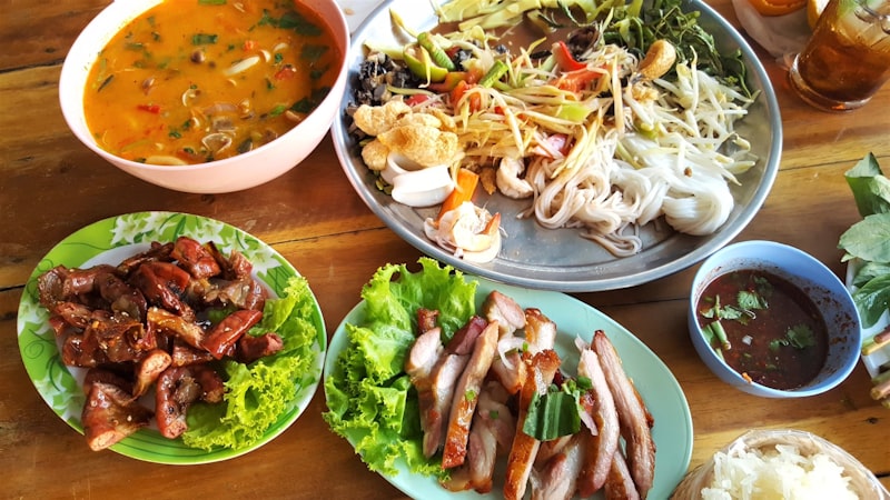 Angie's Pinto Set - A Thai feast